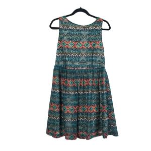 Boho Pattern Crochet Dress